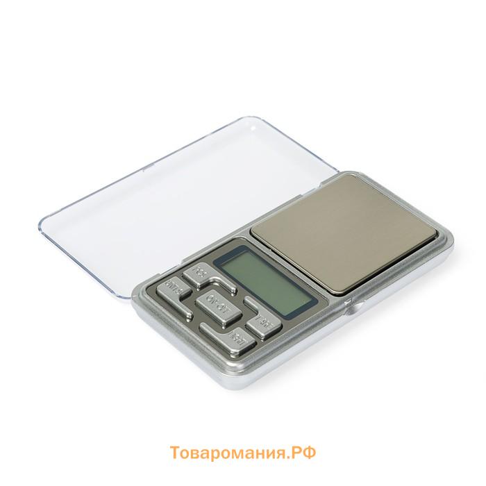 Весы электронные LVU-02, до 200 г, портативные, серые