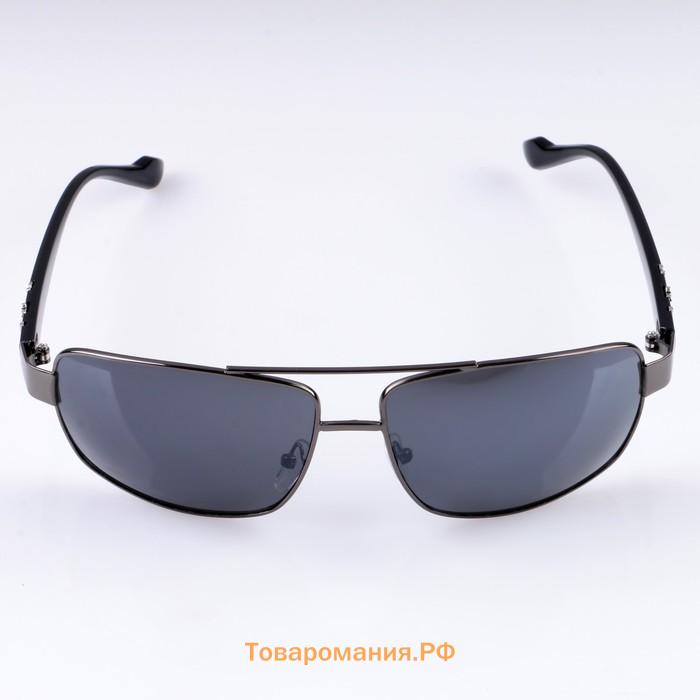 Очки солнцезащитные OneSun, UV 400, линза 5×6 см, дужка 13 см, ширина 14.5 см, микс