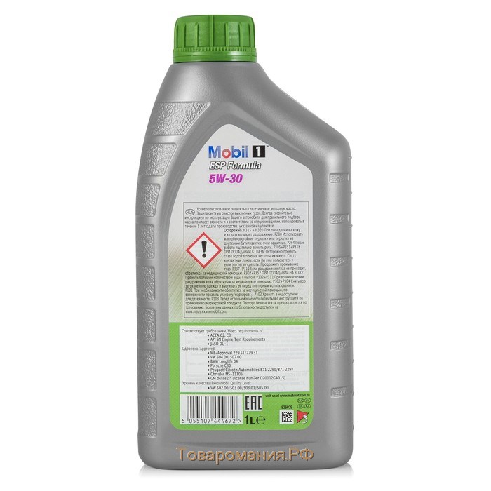 Масло моторное Mobil 1 ESP Formula 5w-30, 1 л