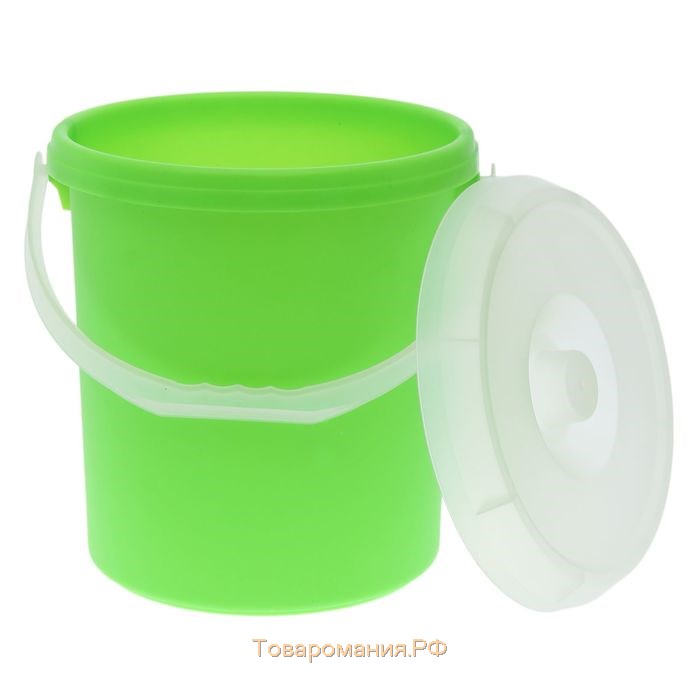 Ведро с крышкой Darel plastic, 20 л, цвет МИКС