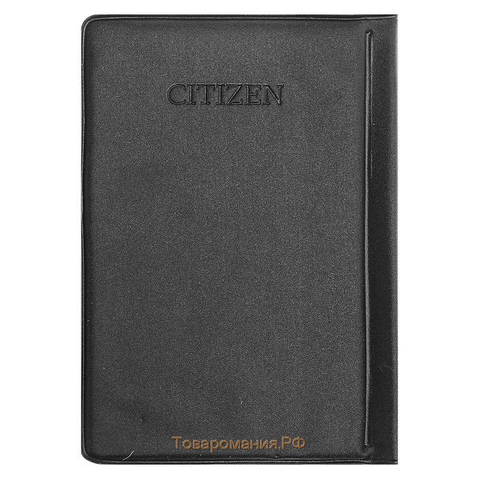 Калькулятор настольный Citizen "SDC-805NR", 8-разрядный, 105 х 120 х 21 мм, двойное питание, компактный, чёрный