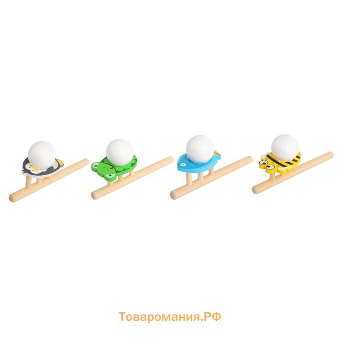 Игра - тренажёр для дыхания «Весёлые зверята», аэробол, МИКС