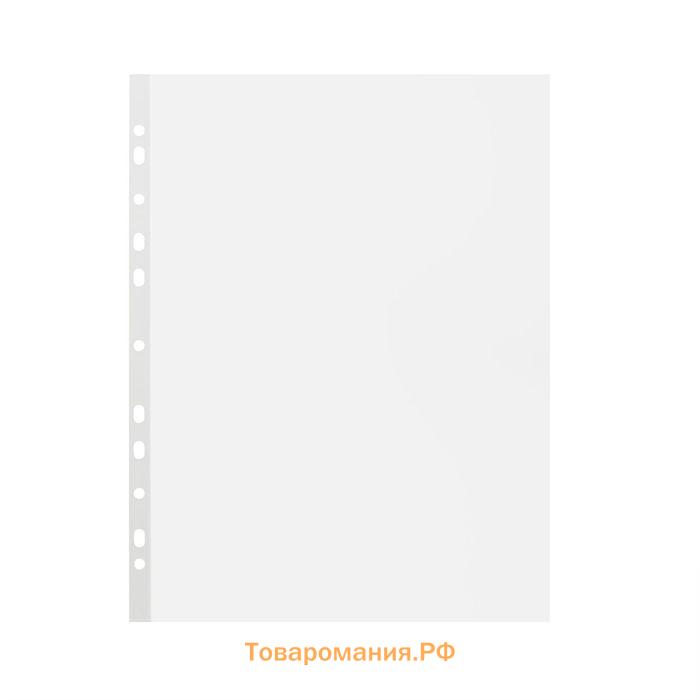 Файл-вкладыш А4, 30 мкм, Calligrata, глянцевый, вертикальный, 100 штук