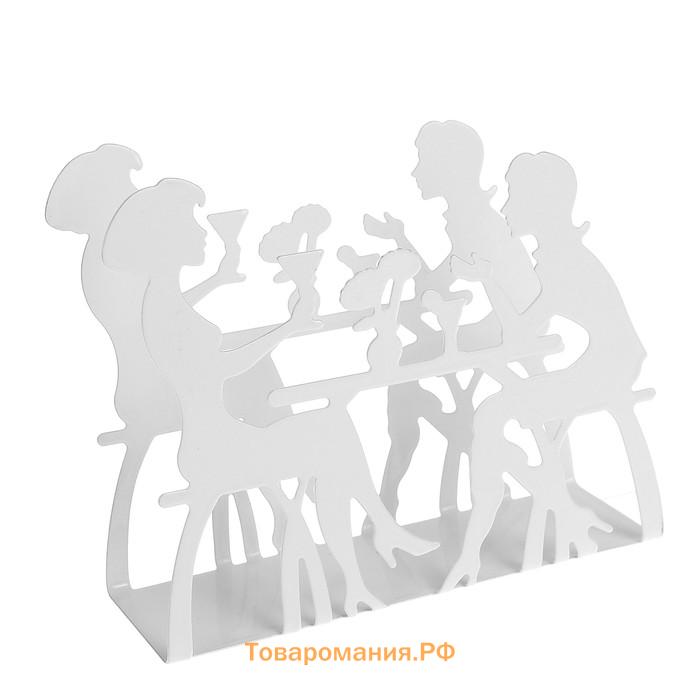Салфетница «Посиделки», 14.5×5×12 см, МИКС