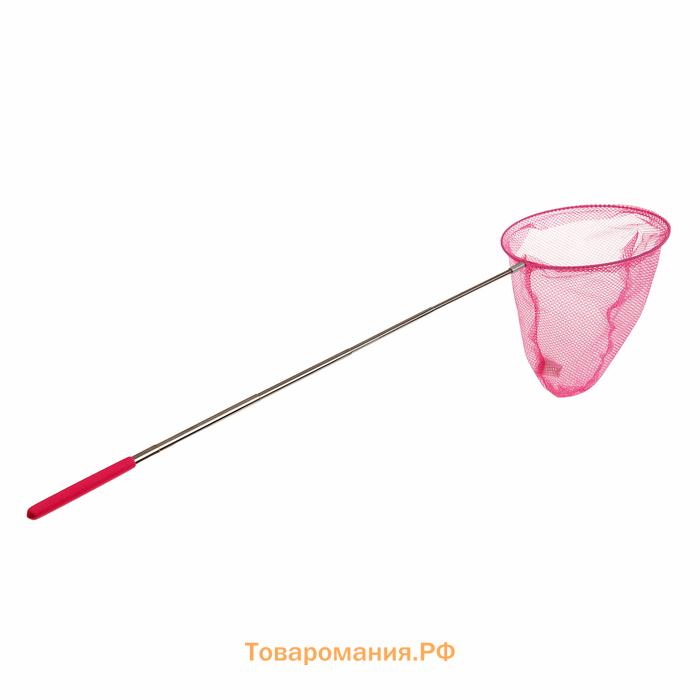 Сачок детский, телескопический, 66 см, диаметр: 19 см, МИКС