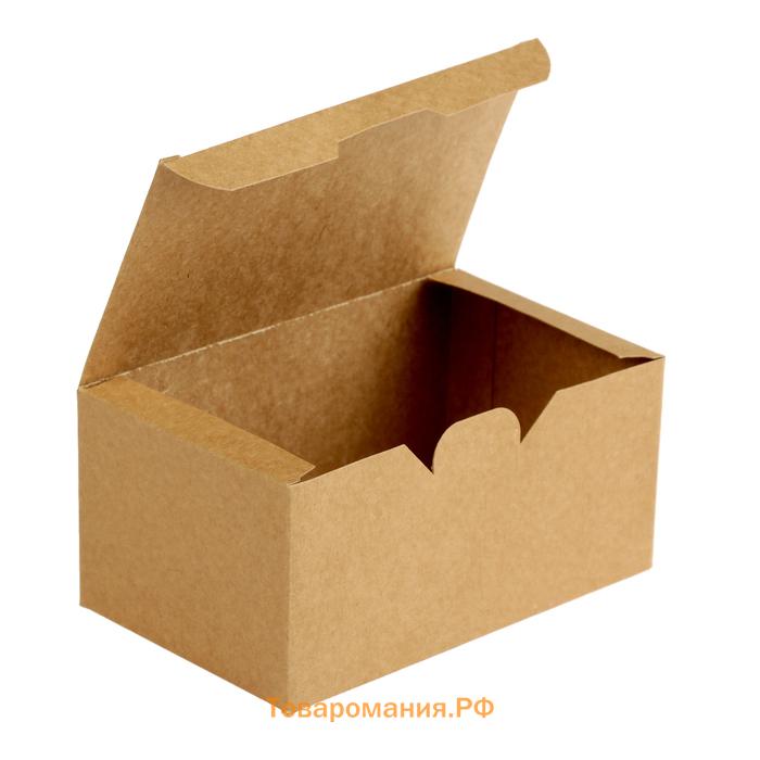 Упаковка для куриных крыльев и наггетсов, 15×9.1×7 см