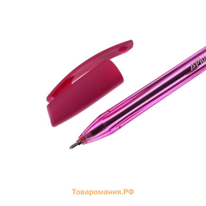 Ручка шариковая Beifa Advanced Ball Pens, трехгранная, узел 0.7, чернила синие на масляной основе, микс