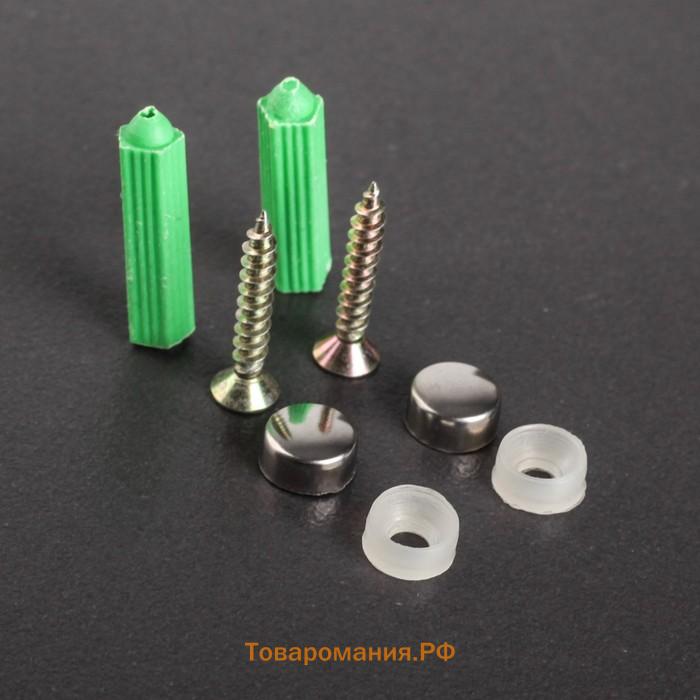Держатель для туалетной бумаги с полочкой, 18×10×9 см, хромированный