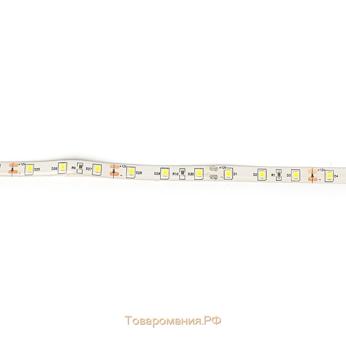 Cветодиодная лента Ecola PRO 5 м, IP65, SMD3528, 60 LED/м, 4.8 Вт/м, 12 В, 4200К