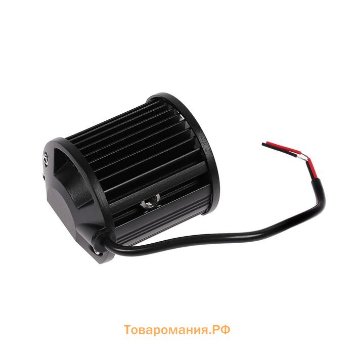 Противотуманная фара 6 LED, IP67, 18 Вт, 6000К, 12-24 В, направленный свет