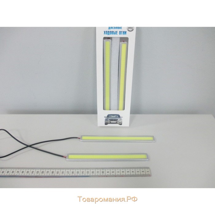Дневные ходовые огни KS-auto, KS-280, 12 В, COB, 174х4х16 мм  718549