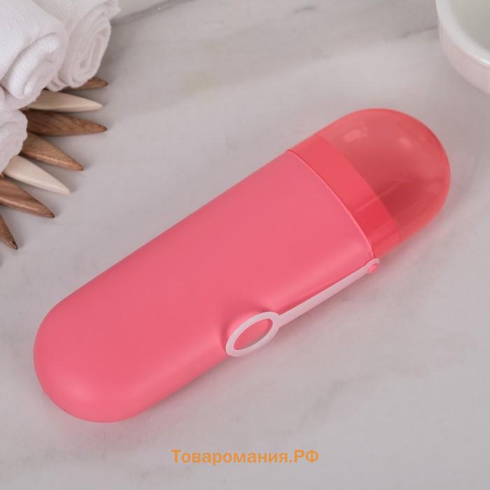 Футляр для зубной щётки и пасты, 20×6.5×3 см, МИКС
