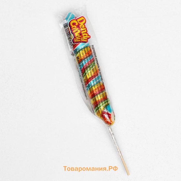 Леденцовая карамель на палочке Dendy Candy «Спираль», 30 г