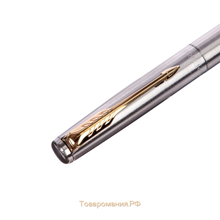 Набор Parker Jotter Core FK691 Stainless Steel GT ручка перьевая + ручка шариковая, корпус из нержавеющей стали