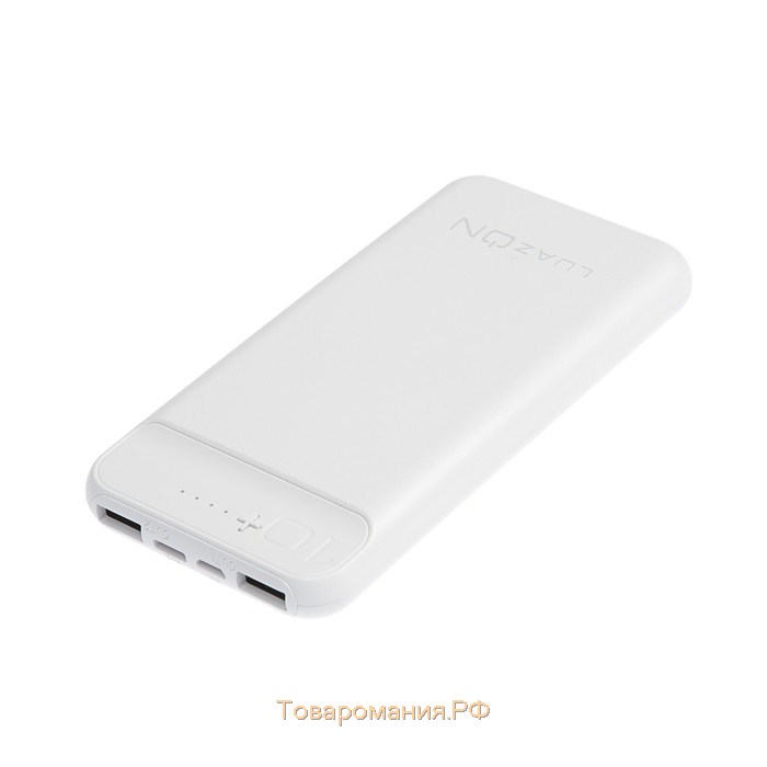 Внешний аккумулятор PB-29, Li-Pol, 10000 мАч, 2 USB, Type-C, microUSB, 2.1 A/1 A