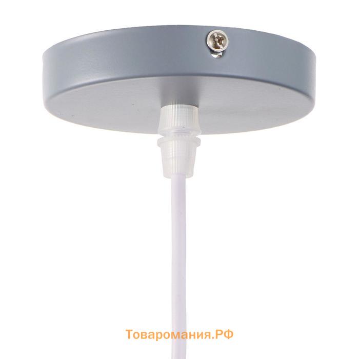 Светильник BayerLux 2034840/1 LED 8Вт 3 режима 3000-6000К серый 20х21,5х17 см