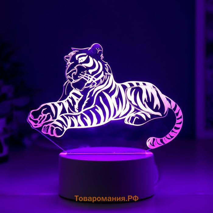 Светильник "Тигр" LED RGB от сети