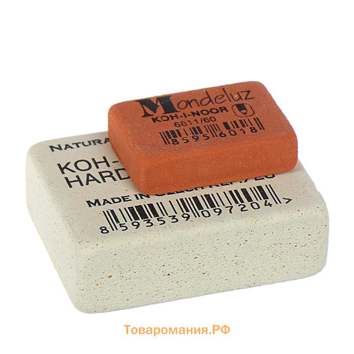 Набор ластиков 5 штук Koh-I-Noor 6521/40, 300/12, 6811/60, 6541/40, 6821/40