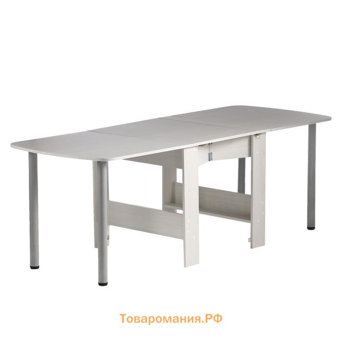 Стол-книжка раздвижной Оригами, 275/1630/2140х830х735, Анкор светлый