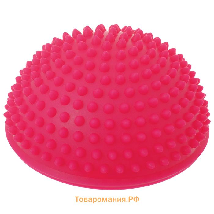 Массажный мяч ONLYTOP «Полусфера», d=15 см, цвета МИКС