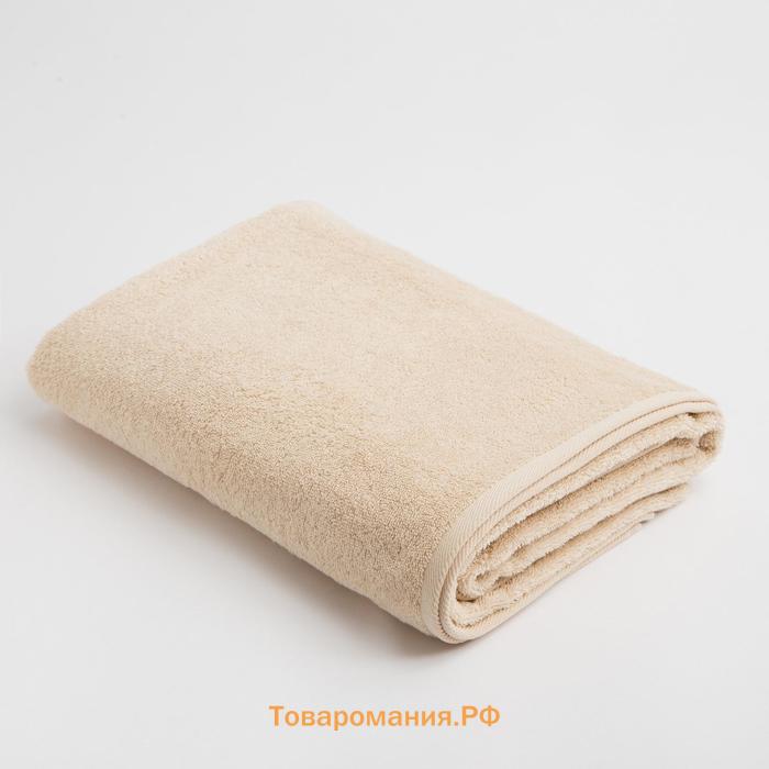 Полотенце махровое  Organic Beige 70х130 см, 100% хлопок, 420гр/м2