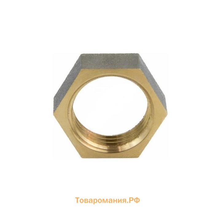 Контргайка Aquasfera 9020-04, 1 1/4", никелированная латунь