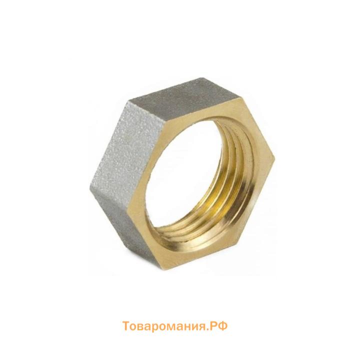 Контргайка Aquasfera 9020-04, 1 1/4", никелированная латунь