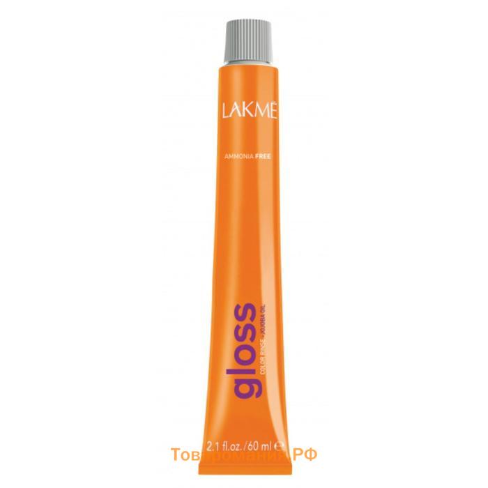 Крем-краска Lakme Gloss, тонирующая, тон 1/00 Чёрный, 60 мл