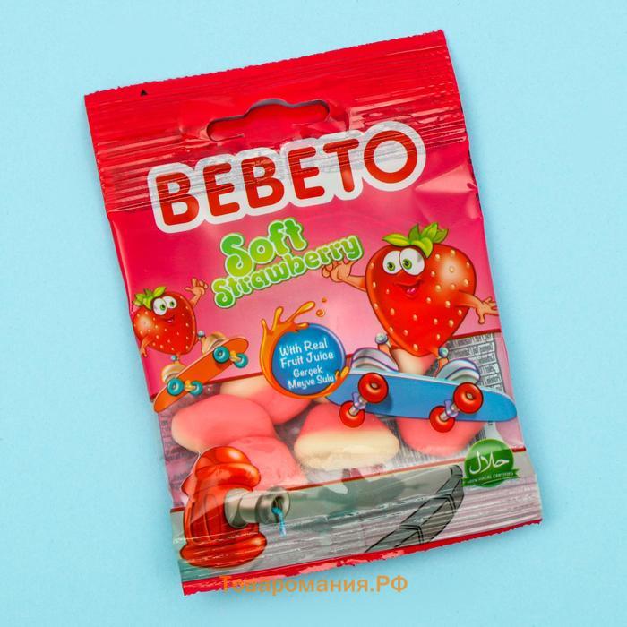 Жевательный мармелад BEBETO Микс, 6 вкусов ассорти, 18 г