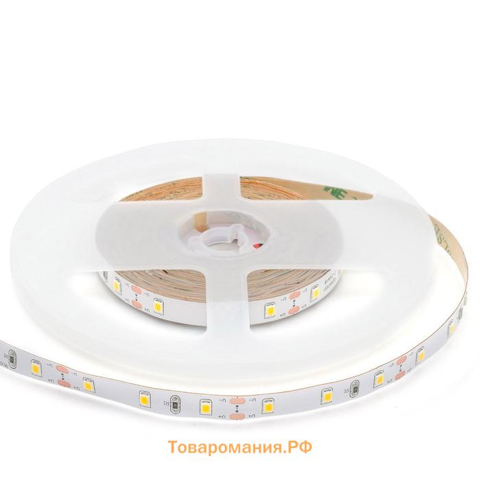 Светодиодная лента Apeyron Electrics 5 м, IP20, SMD3528, 60 LED/м, 4.8 Вт/м, 12 В, 6500К