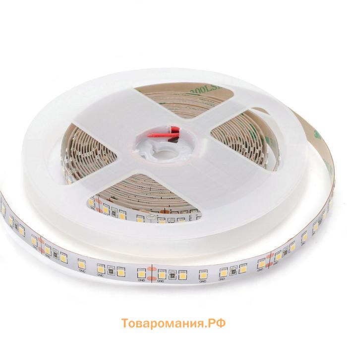 Cветодиодная лента Apeyron Electrics 5 м, IP20, SMD2835, 120 LED/м, 16 Вт/м, 24 В, 4000К