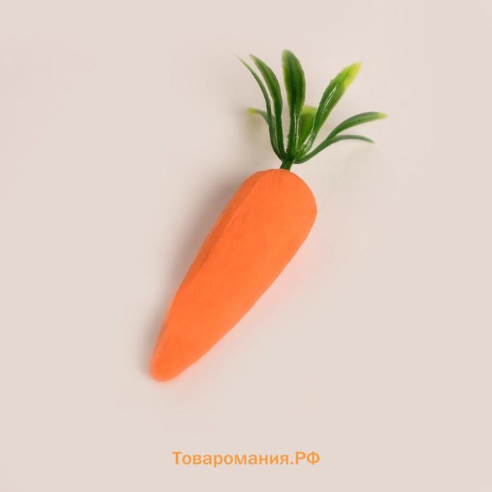 Набор декора на Пасху, Кролик, морковка, яйцо (6×12 см)