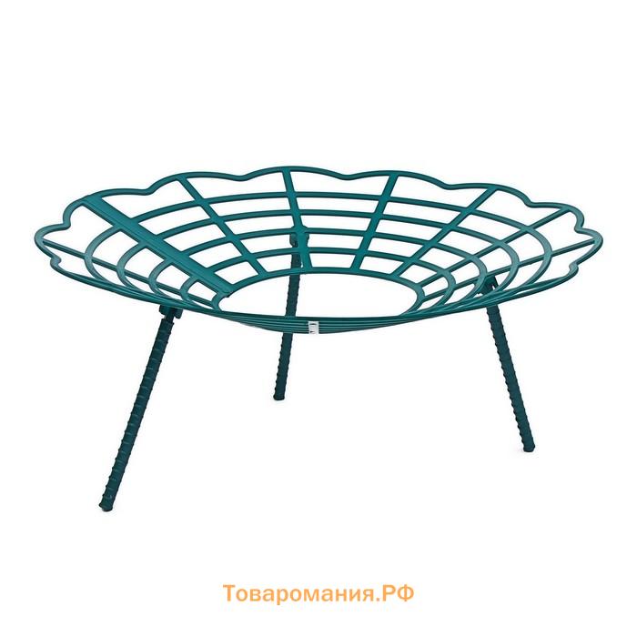 Кустодержатель для клубники, d=30.5 см, пластик, зелёный