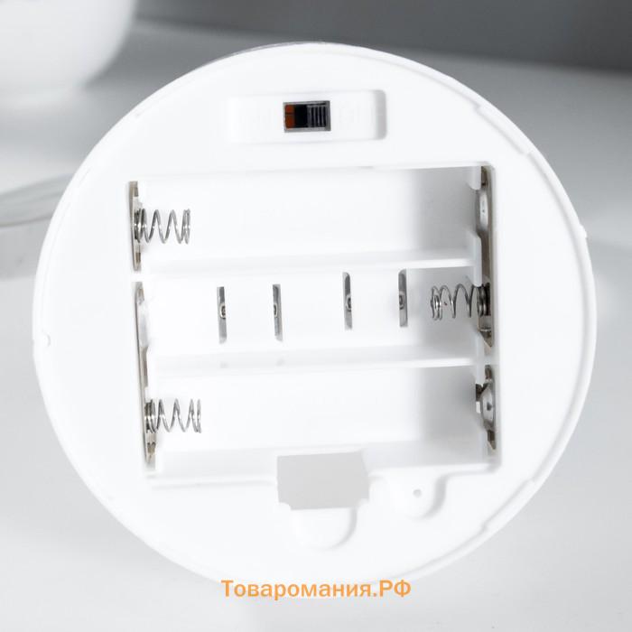 Ночник "Фламинго" LED от батареек 3АА (не в комплекте) 8,5х13х29,5 см RISALUX