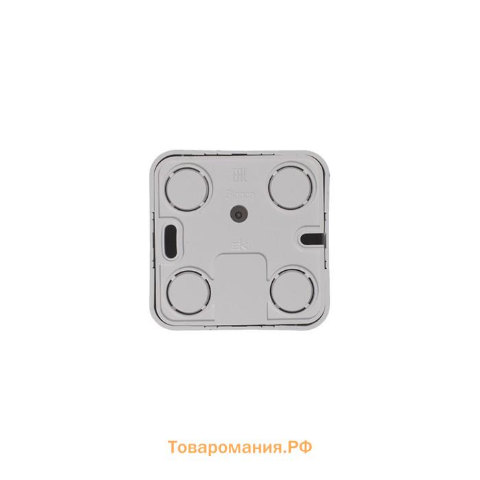 Розетка компьютерная SE Blanca, RJ45, накладная, IP20, белая, BLNIA045001