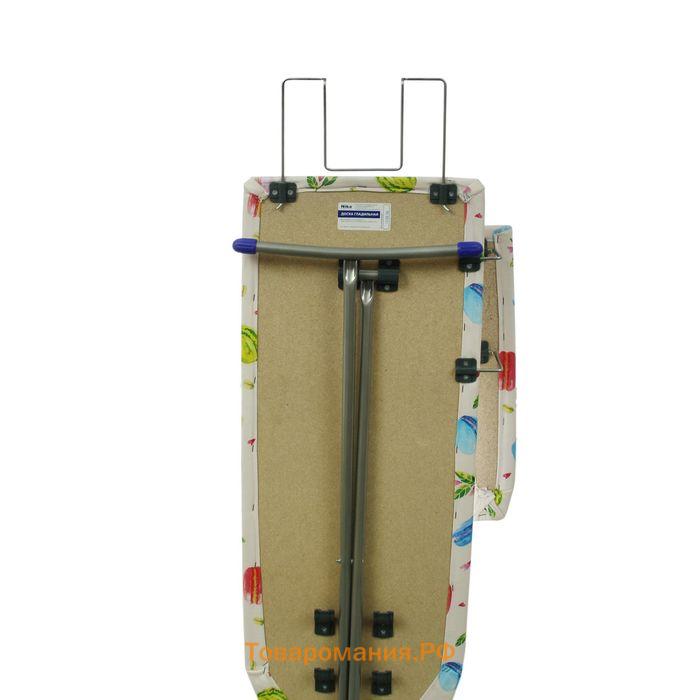 Доска гладильная Nika «Лина 1», 112×34,5 см, два положения высоты 70,80 см, микс