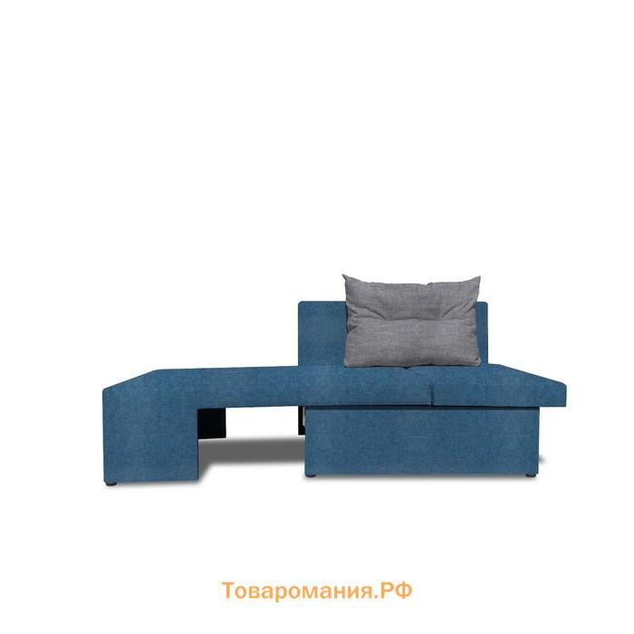 Детский диван «Лежебока», еврокнижка, рогожка savana plus, цвет denim/ash