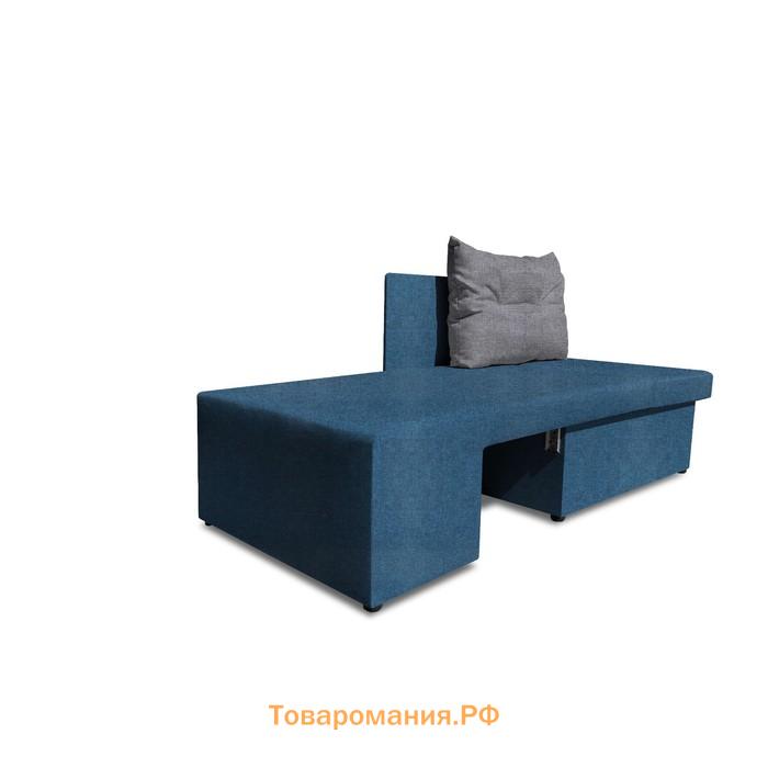 Детский диван «Лежебока», еврокнижка, рогожка savana plus, цвет denim/ash