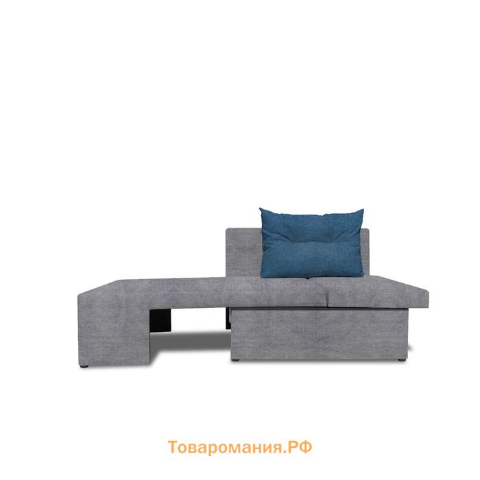 Детский диван «Лежебока», еврокнижка, рогожка savana plus, цвет ash/denim