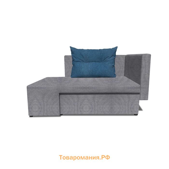 Детский диван «Лежебока», еврокнижка, рогожка savana plus, цвет ash/denim