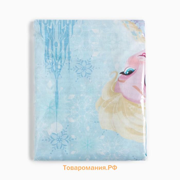 Пододеяльник «Принцессы и снеговик», 143×215 см, хлопок 100%, поплин