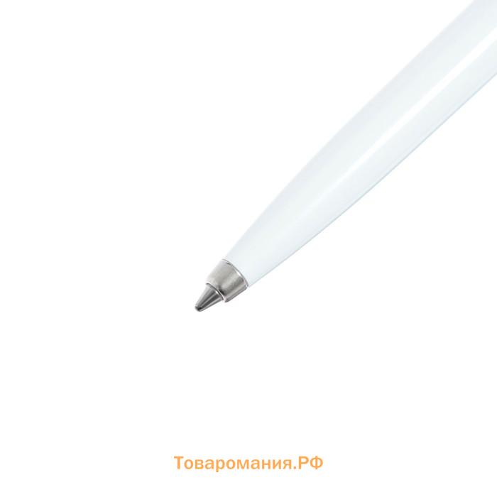 Ручка шариковая Parker JOTTER ORIGINALS WHITE, синяя, блистер 2096874