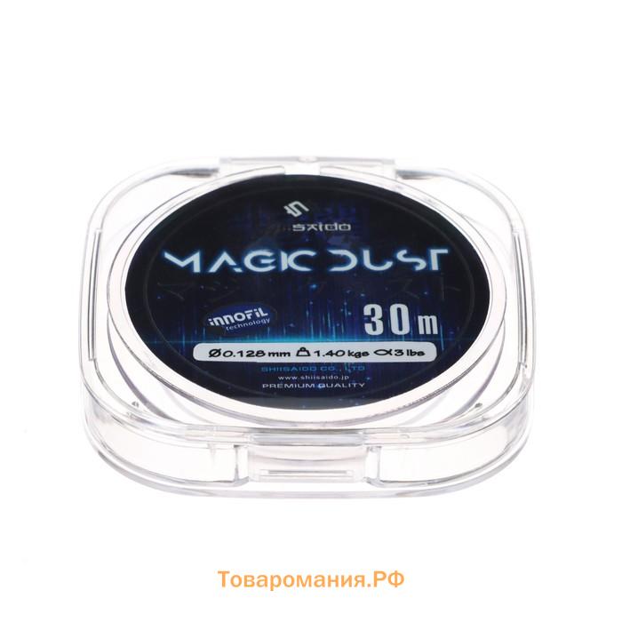 Леска Shii Saido Magic Dust, диаметр 0.128 мм, тест 1.40 кг, 30 м, хамелеон