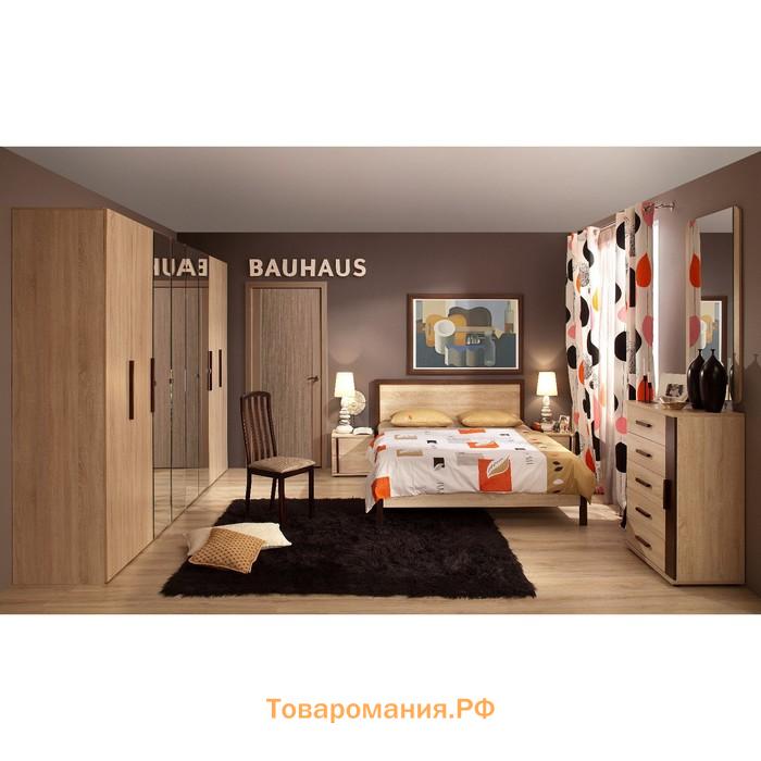 Тумба прикроватная Bauhaus 6, 452 × 386 × 449 мм, цвет дуб сонома