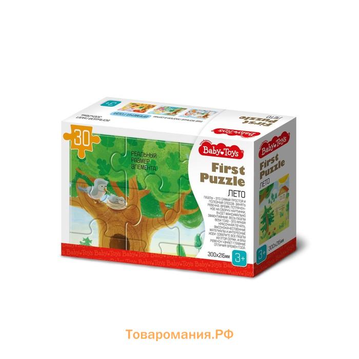 Пазл First Puzzle «Времена года. Лето» (30 эл)