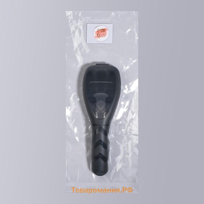 Футляр для бритвы, 16.6×5.2×3 см, чёрный