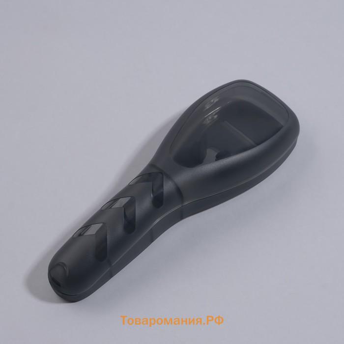 Футляр для бритвы, 16.6×5.2×3 см, чёрный