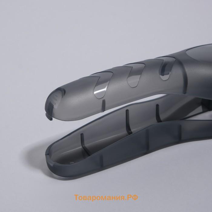 Футляр для бритвы, 16.6×5.2×3 см, чёрный