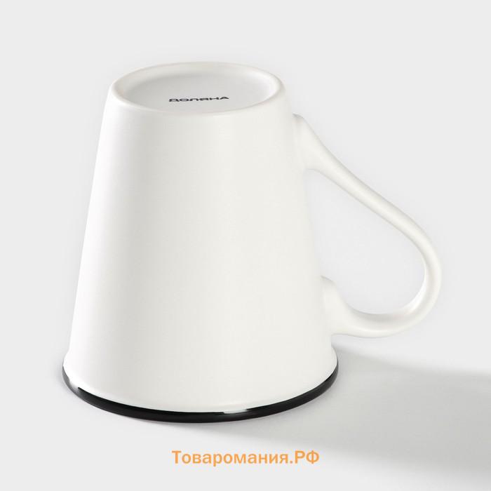 Кружка  «Формула кофе», 340 мл, фарфор, белая, чёрная