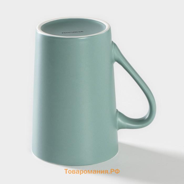 Кружка  Good morning. Home, 385 мл, фарфор, голубая